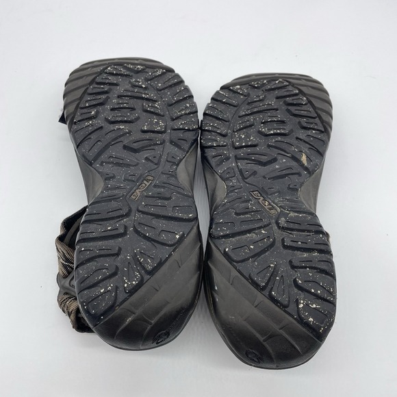 Teva Pretty Rugged Men's Size 11 Brown Green Water Hiking Sports Sandals - Picture 4 of 7